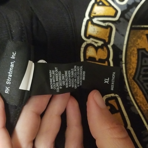 Harley Davidson Three Rivers Tee Shirt with Death Rider on front, size x-Large - Picture 6 of 7